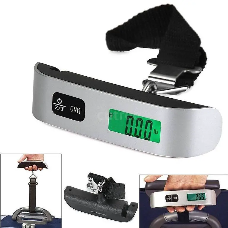 Portofrei Gepäck Elektronische Digital waage 50kg 10g