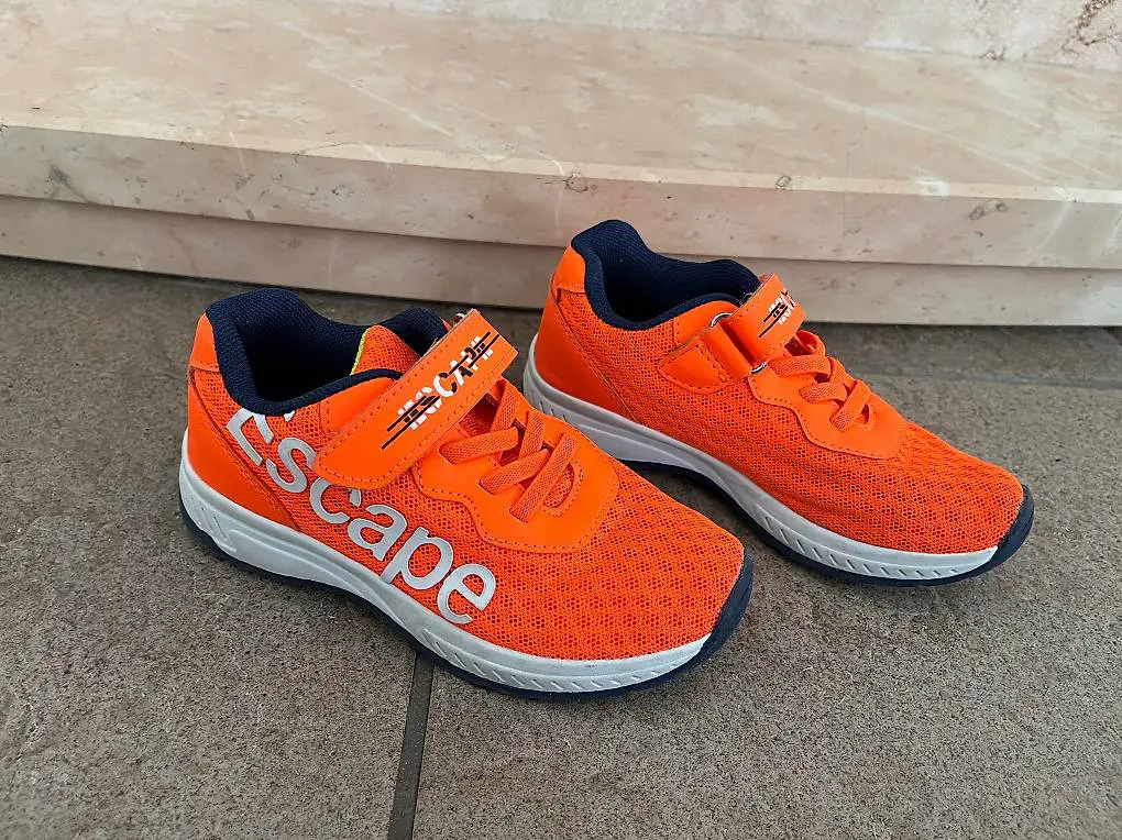 Bobbi Shoes, Neon Orange, Grösse 28