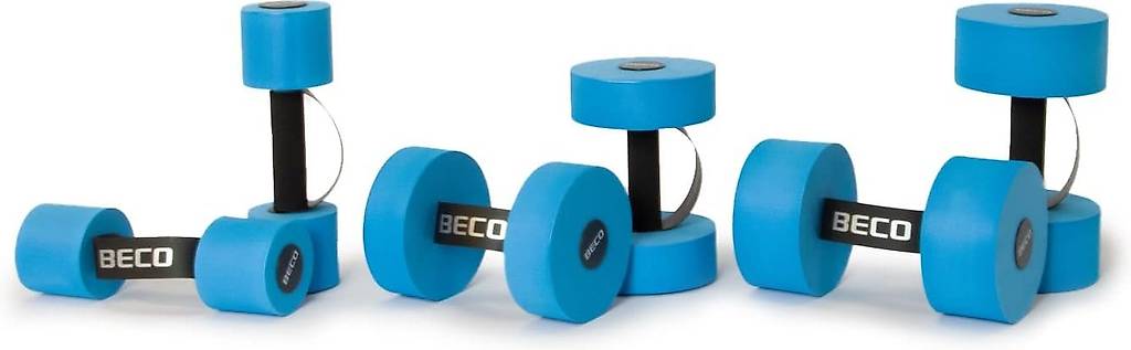 BECO AquaHantel Aquahanteln Aquajogging-Hanteln Aquafitness-