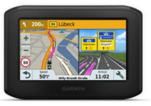 Motorrad-Navigation für kurvenreiche Strassen Garmin zumo 396