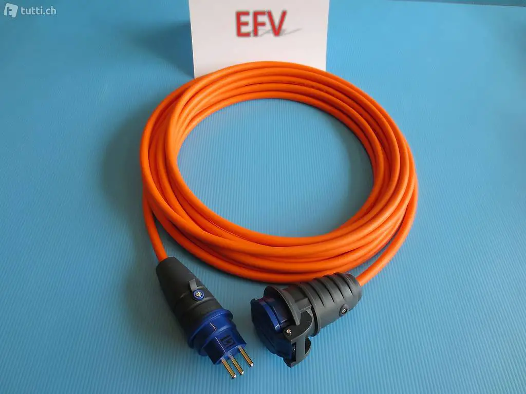  10m T23 IP55 16A Pur Verlängerungskabel 3x2.5mm2 H07BQ-F