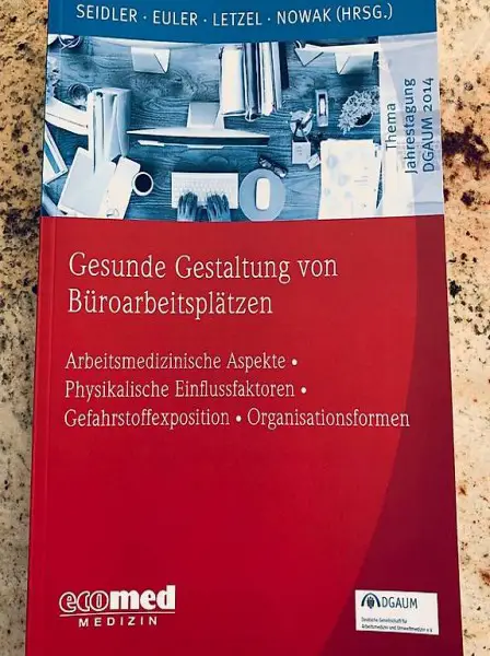Gesunde Gestaltung von Büroarbeitsplätzen, Seidler (HRSG)