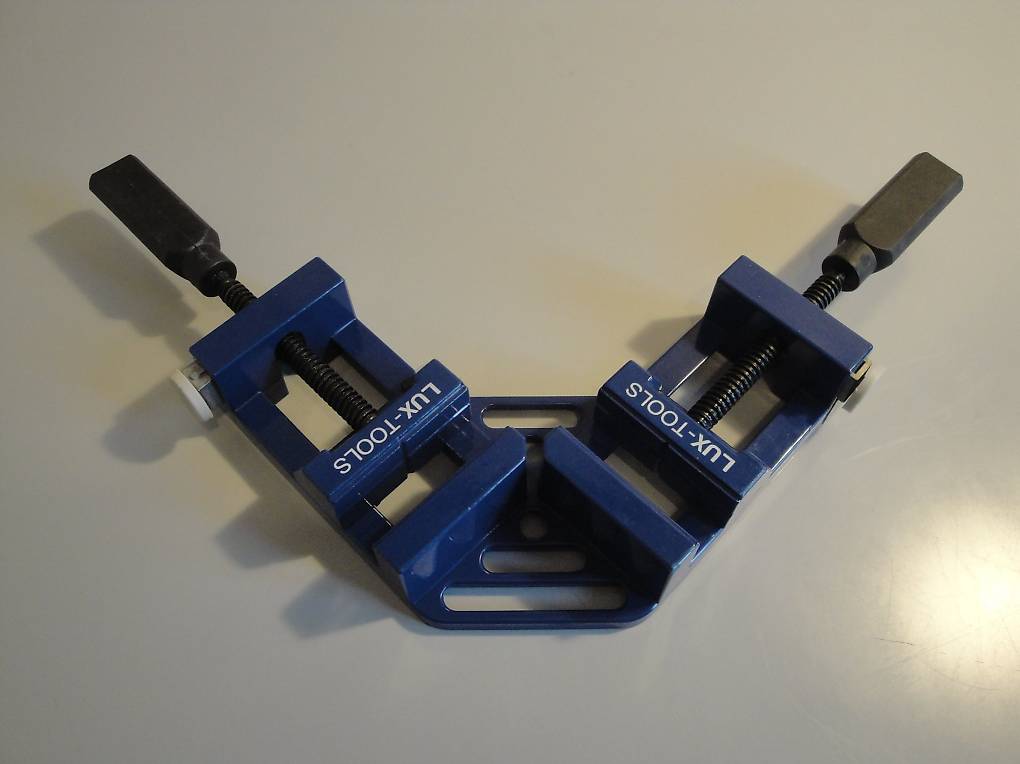 Lux-Tools Winkelspanner 90° mit 2 Zwingen