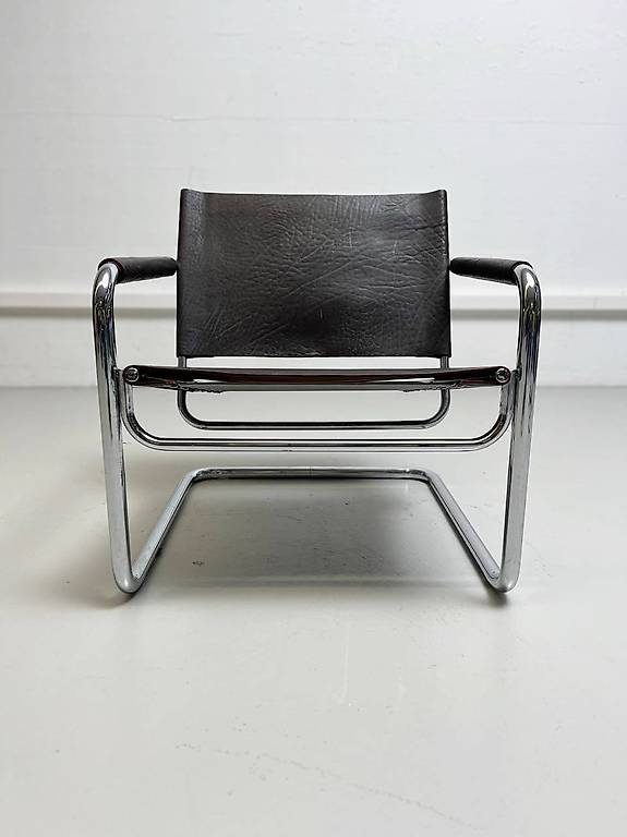 Rondo Sessel dunkelbraun von Heinrich Pfalzber