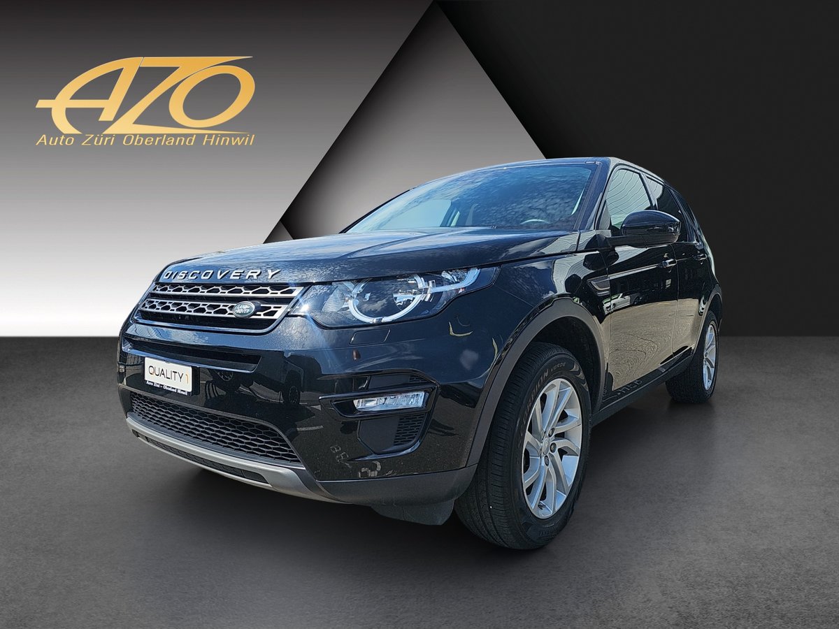 land rover discovery sport 2.0 td4 se at9