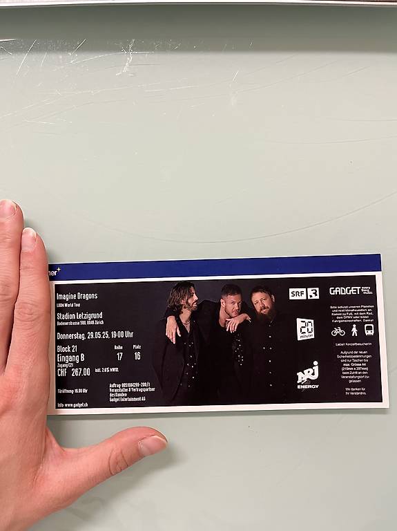 Imagine Dragons Tickets Sitzplatz / LOOM Tour