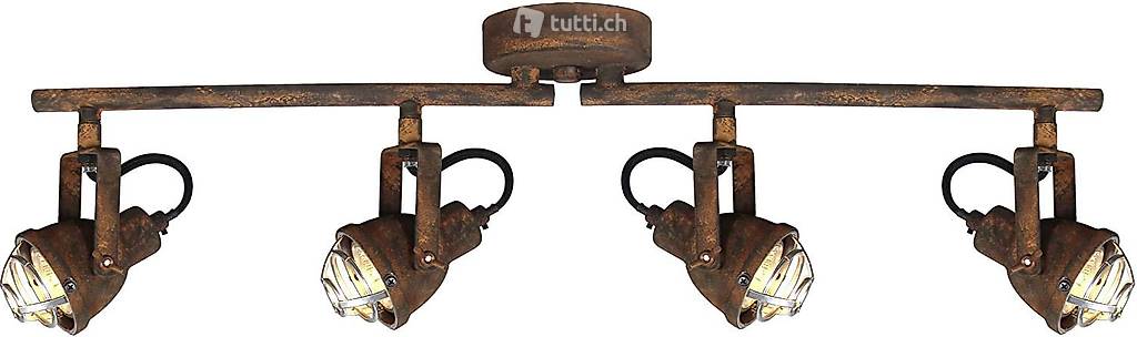  Industrial Deckenstrahler 4 flammig