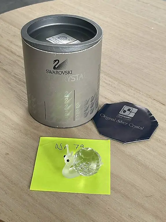 Swarovski Schnecke Snail 1986