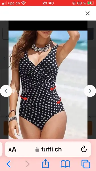 Badeanzug grosse Grösse