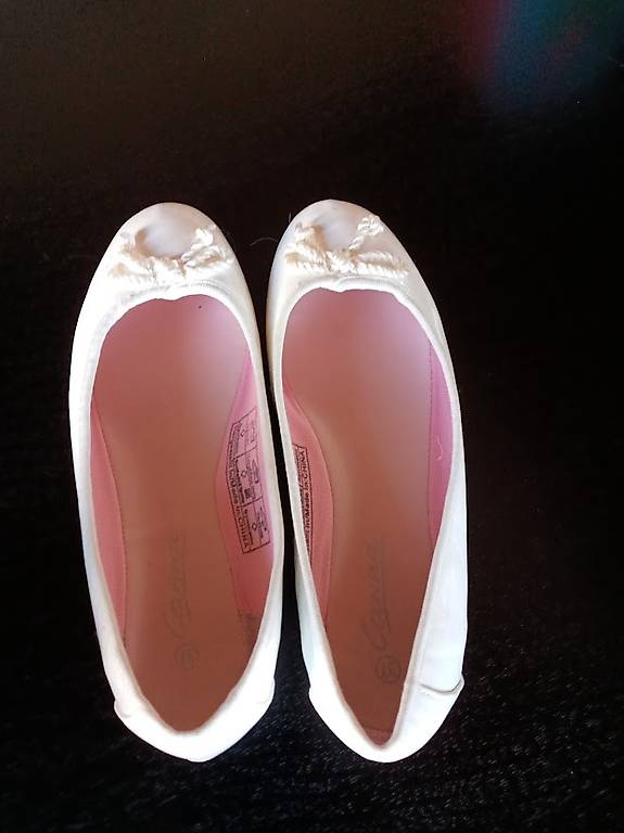 Ballerina weiss Lack