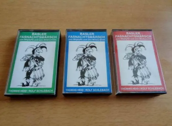 Hörkassetten Basler Fasnachtsmärsch (3 Stk.)