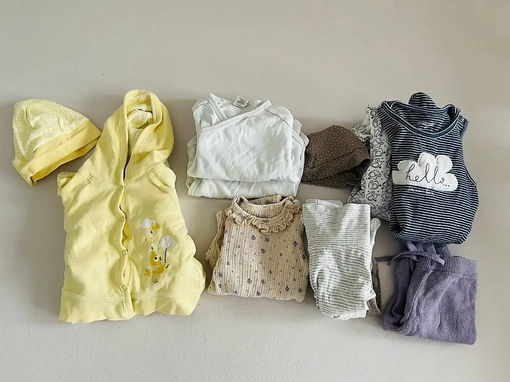 Kleiderpaket Baby 50/56 Naturaline/Hessnatur/Fixoni