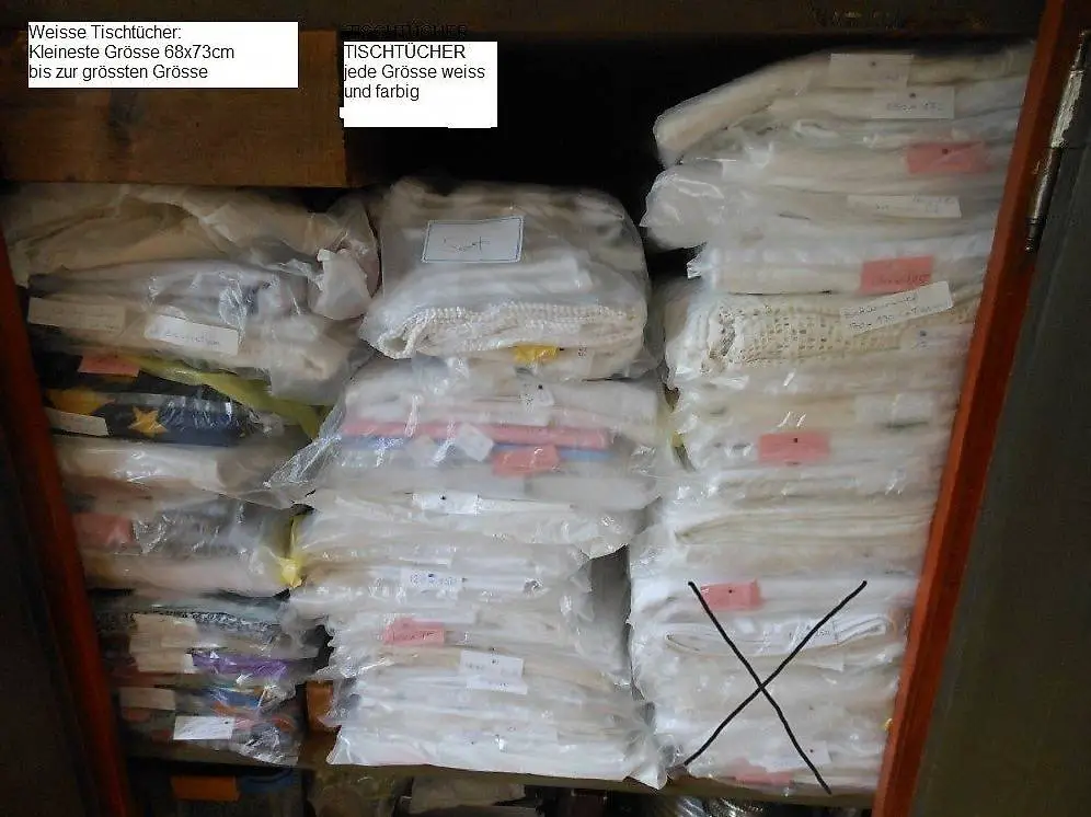 TISCHTÜCHER/SERVIETTEN/Tischwäsche aus Grossmutters Zeiten