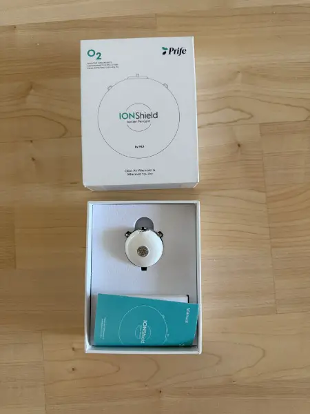 IONShield negativ Ionen Anhänger Neu aufladbar