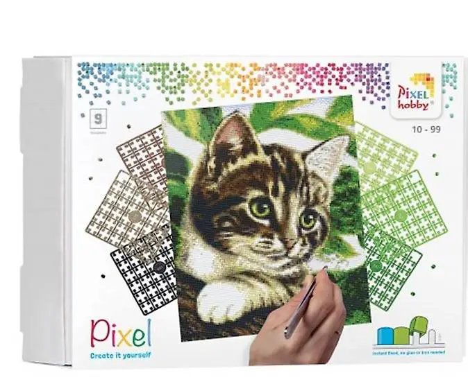 Pixel Classic 9 Basisplatten-Kit - Katze