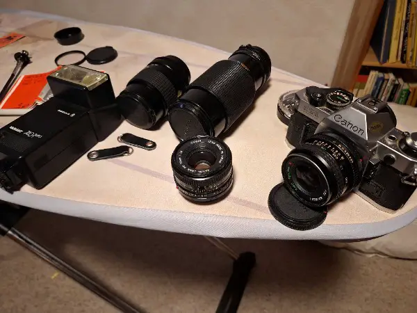 Canon AE-1 Spiegelreflexkamera