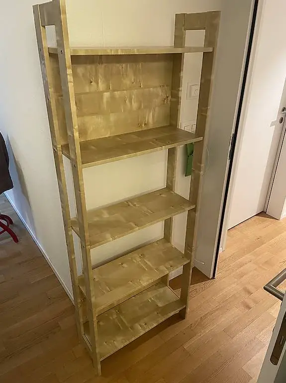 Kellerregal aus Holz H165 B62 T25