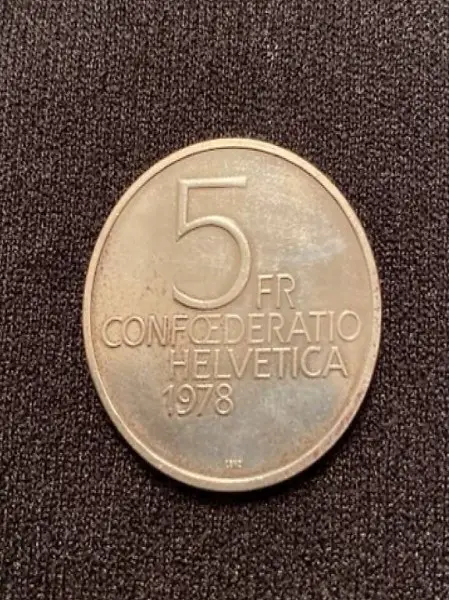 Gedenkmünze 1978 Henry Dunant, 1828-1910