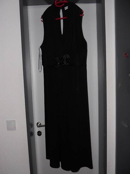 Neuw.Ulla Popken Kleid - schwarz - Gr.46/48 - nie getragen