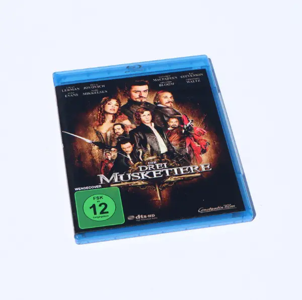 BluRay Film - Die drei Musketiere 2011
