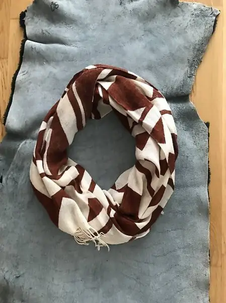 Schal Tuch Scraf Azteken-Muster