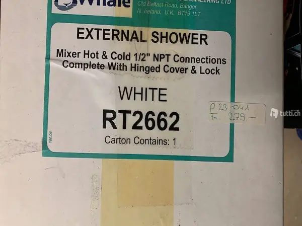 Whale externe Duscheinrichtung