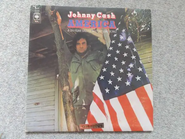 LP Johnny Cash - America