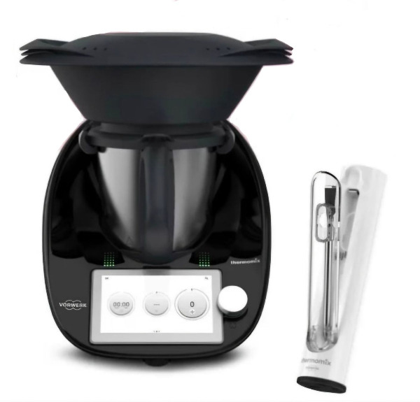 Thermomix TM6 (schwarz) + Sensor - FABRIKNEU, 2J. Garantie