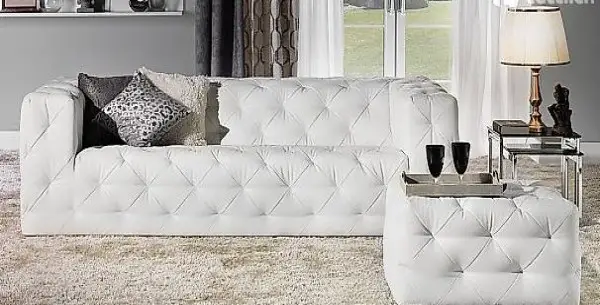  SOFAGARNITUR 3 SITZER MIT SEVILLA