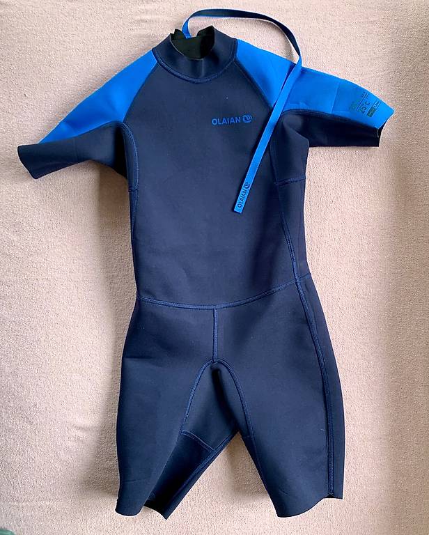 Neoprenanzug Shorty Surfen Schwimmen, Gr. 134