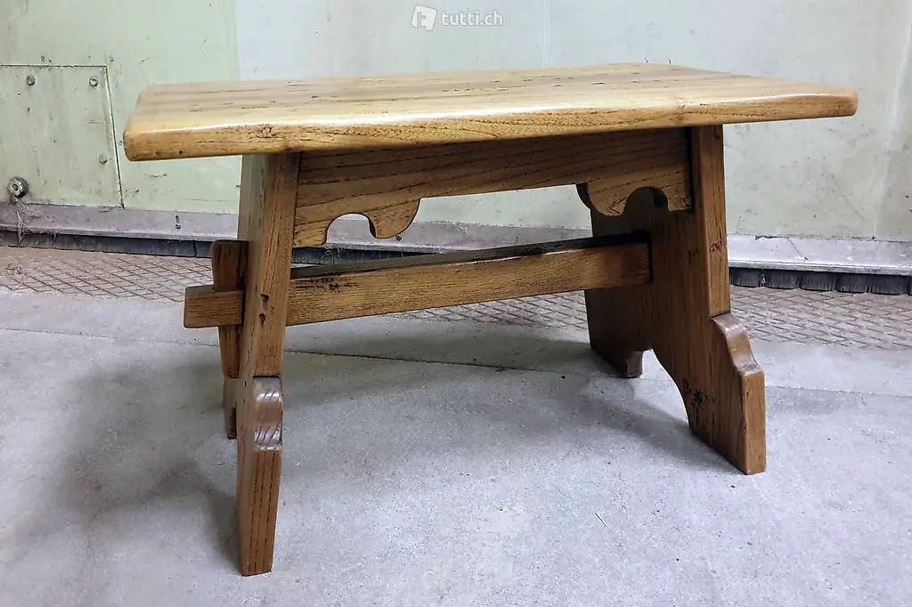  Holzsitzbank, Länge 60 cm