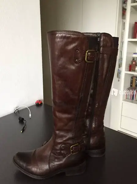 Leder Stiefel Gr.35