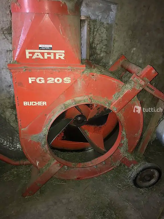 Heugebläse mit Rohr