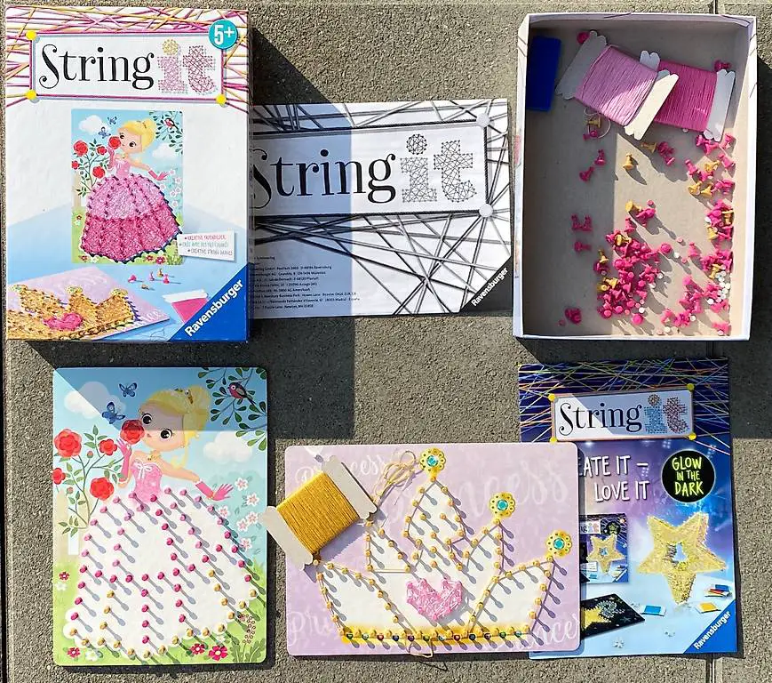 String it Bastelset Fadenbilder Ravensburger