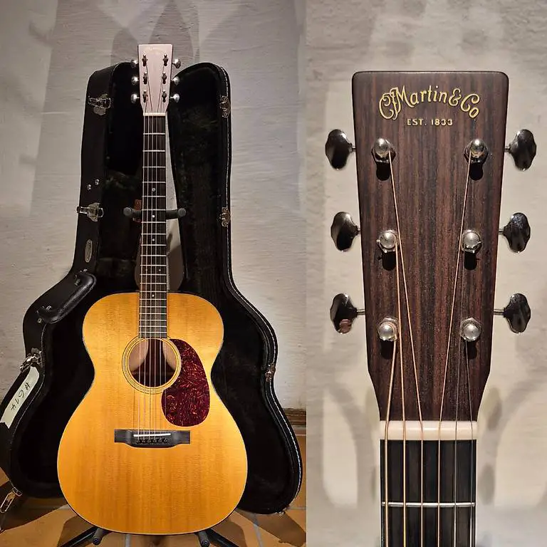 Western Gitarre Martin 000-18