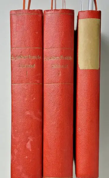 Sozialdemokratische Bibliothek. Hefte 1-34 in 2 Bänden