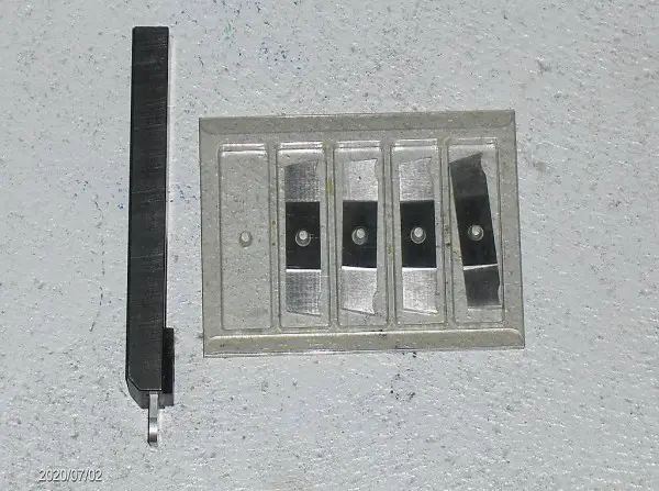 Drehen Absteche Stahlhalter ALESA inkl. Platten