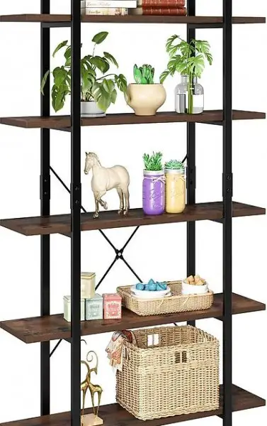  Standregal Bücherregal Küchenregal mit 5 Ebenen