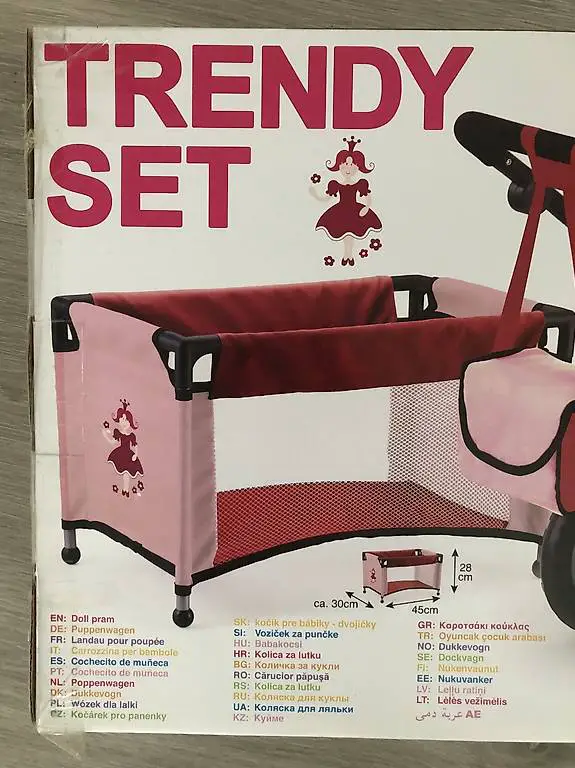 Puppen-Bett für ein Bäbi