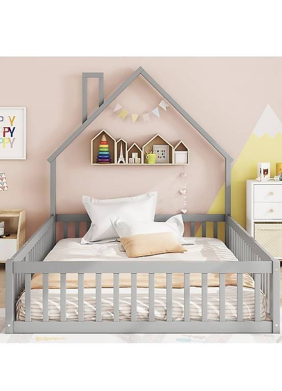 Kinderbett Bodenbett Doppelbett 140x200 cm