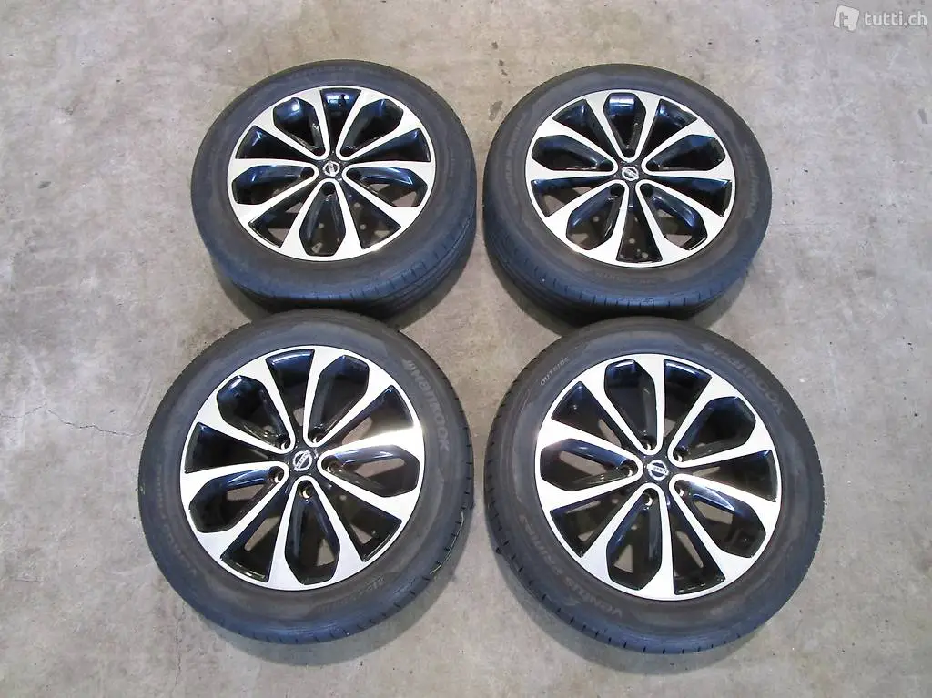  Nissan Qashqai J10 Kompletträder Alu