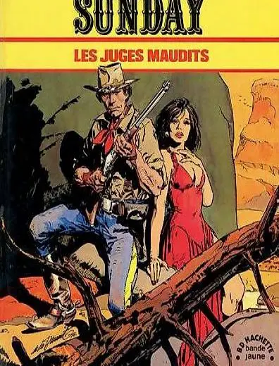 BD Sunday - les juges maudits (EO 1975)