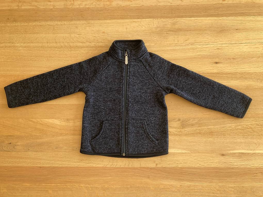 Strickfleecejacke Gr. 110/116 von Tchibo