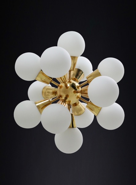 16 stück Designer Kronleuchter 50-ér Jahre