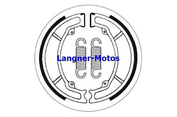 Bremsbacken SBS 2034 130x28mm PEUGEOT Tweet YAM DT SR Beluga