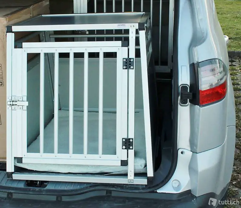  HUNDEBOX Notausstieg Decke Gurten neu