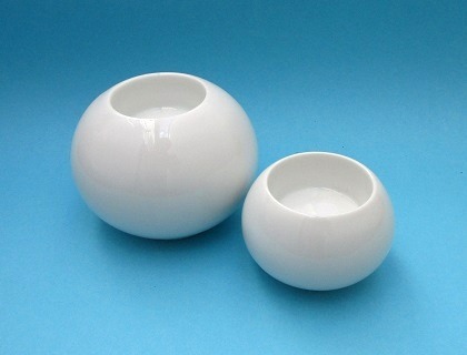 Kugelkerzenhalter Porzellan