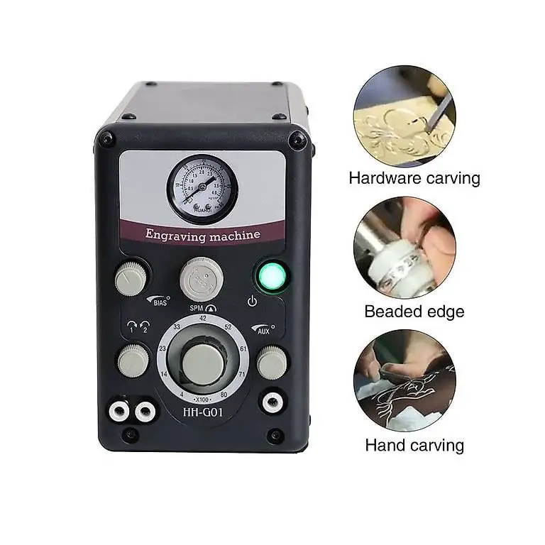 Pneumatische Schmuck gravur maschine ausgestattet