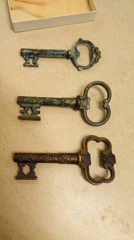 Zapfenzieher als Mittelalter-Schlüssel 12,8 cm Geschenk-Idee