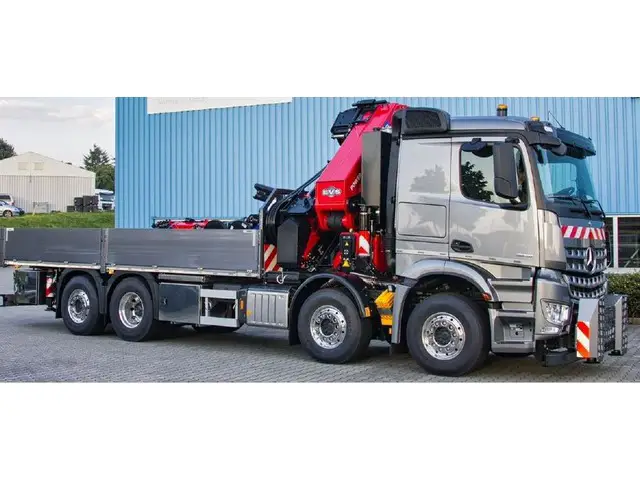 mercedes-benz, arocs 3251 l ena 8x2/4, kran